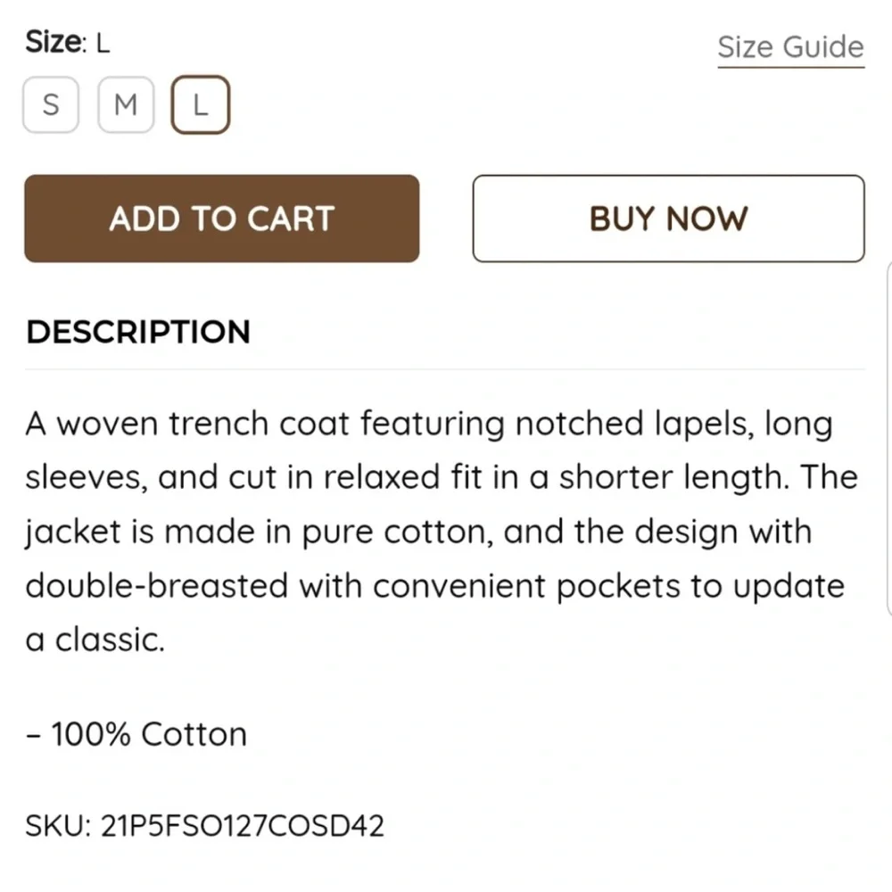 Gentle Herd Double Breasted Short Trench Coat - Picture 6 of 12